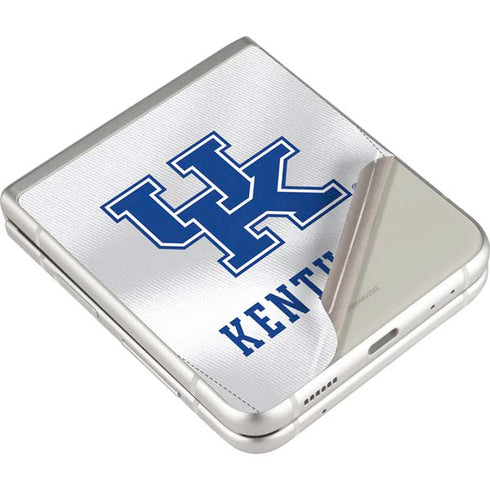 University of Kentucky White Jersey Galaxy Z Flip3 5G Skin